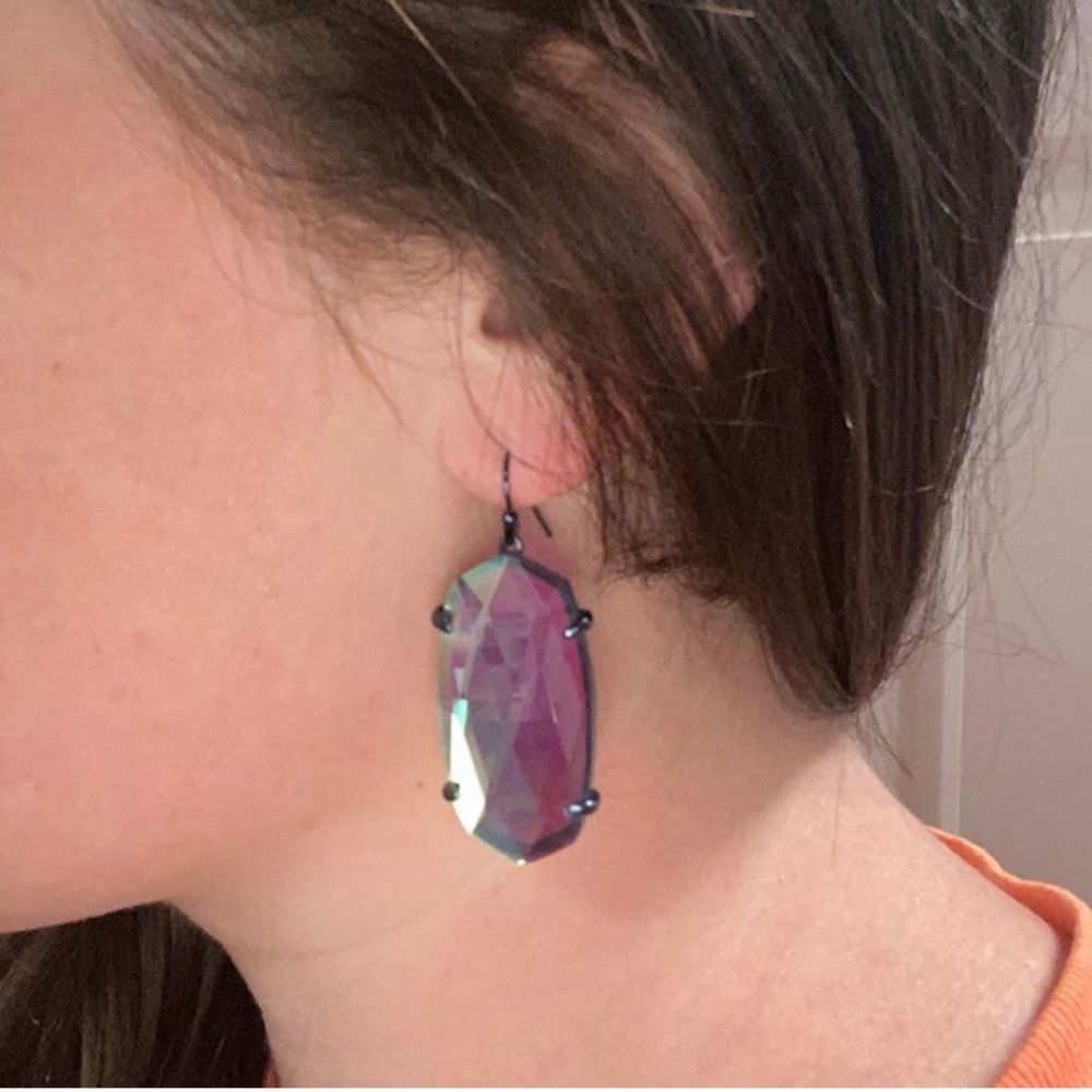Kendra Scott indigo diachronic earrings